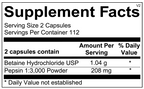 BETAINE & PEPSIN