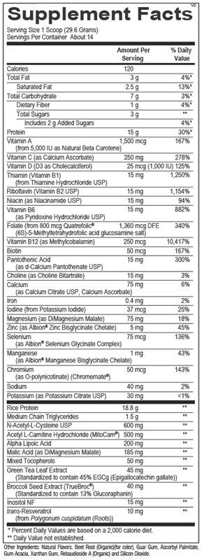 MITOCORE PROTEIN BLEND STRAWBERRY